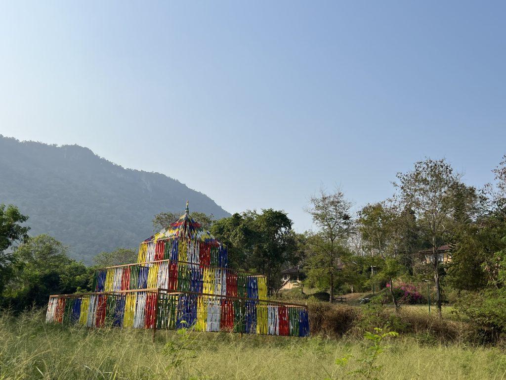 Square-shaped Mantra Stupa